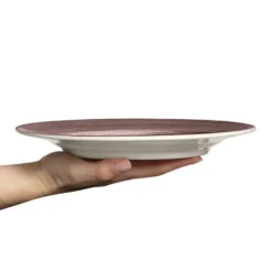 Basic lautanen 25 cm, Plum
