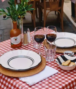 Bistro lautanen, Musta, 28 cm
