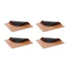 Bitz tabletti 33x46 cm 4-pack, Musta-ruskea