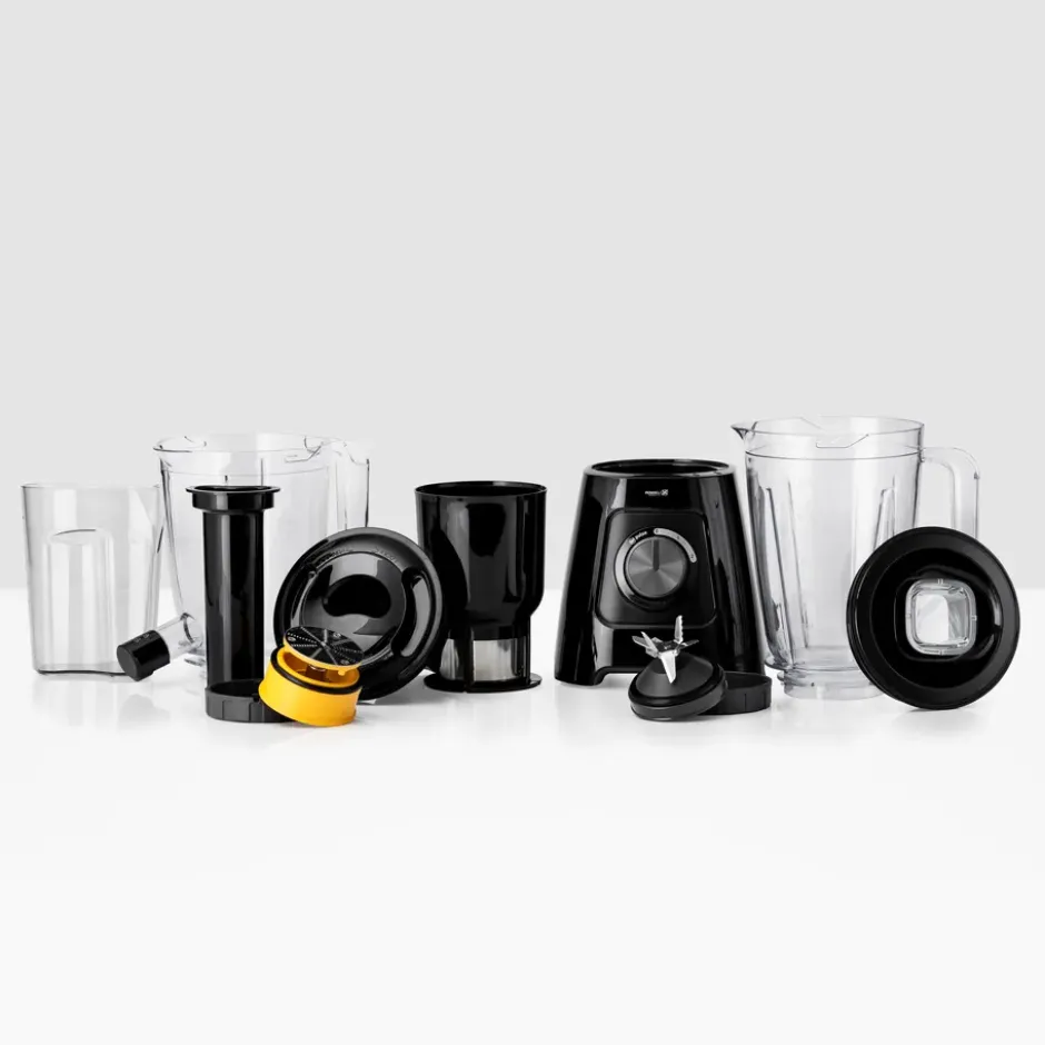 Blendforce LH42Q8S0 2-in-1 blender & mehukone, Musta