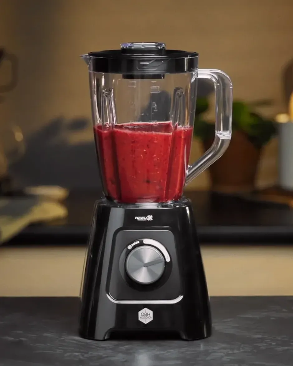 Blendforce LH42Q8S0 2-in-1 blender & mehukone, Musta