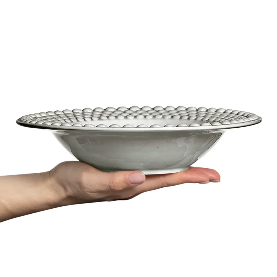 Bubbles-keittolautanen 25 cm, Harmaa