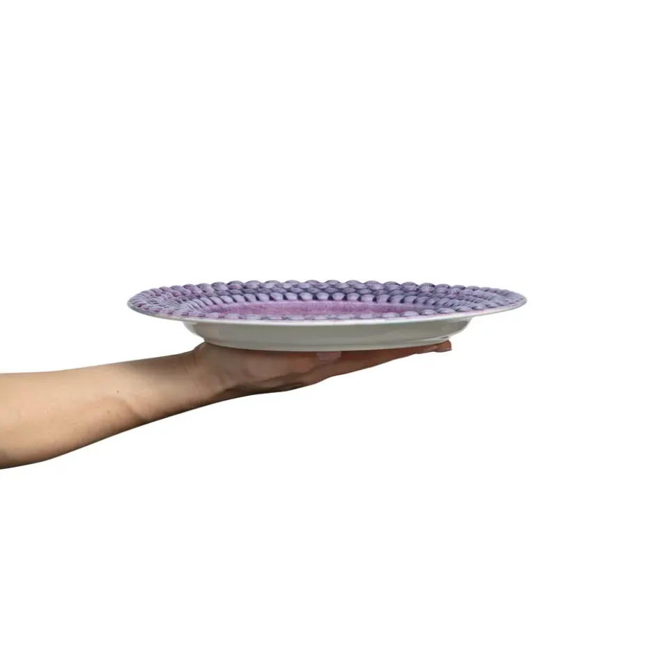 Bubbles-lautanen 28 cm, Violetti