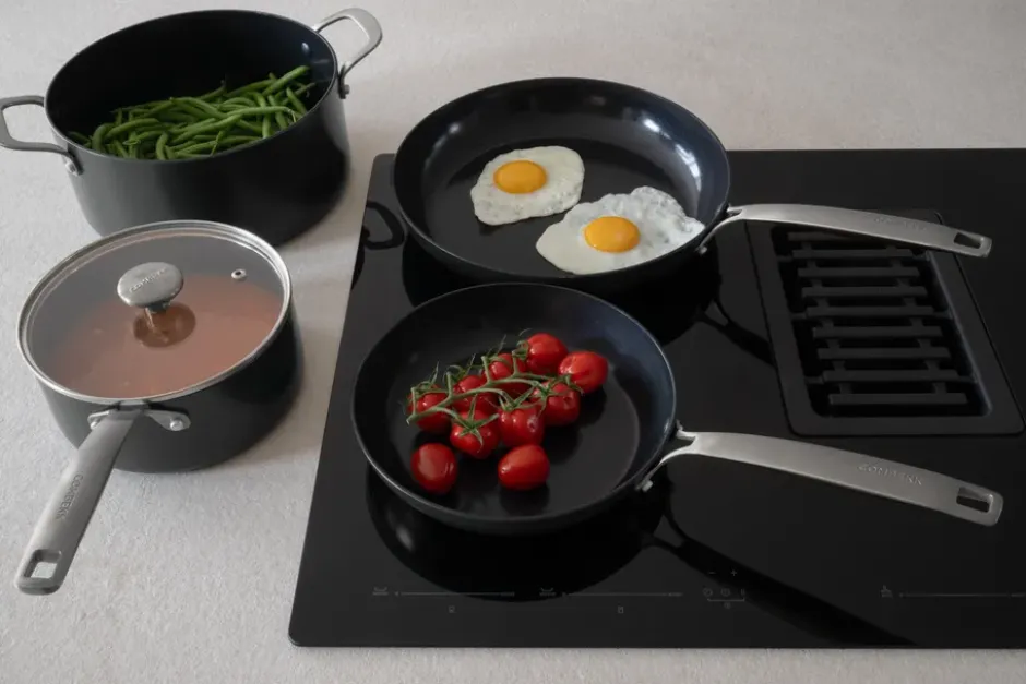 Combekk Element paistinpannu alumiini musta, Ø24 cm