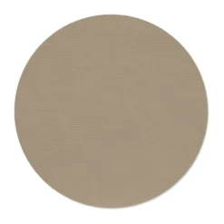 Corduroy pöytätabletti, Clay brown, ympyrä, L