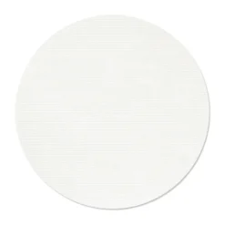 Corduroy pöytätabletti, Puhtaan valkoinen, ympyrä, L