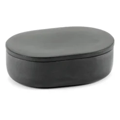 Cose säilytyspurkki ovaali kannella S 3,3 x 10,2 cm, Dark Grey