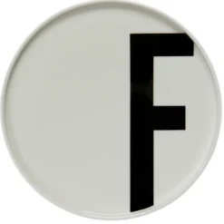 Design Letters lautanen, F