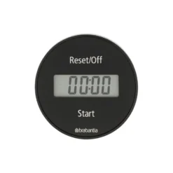 Digitaalinen keittiöajastin magneetilla, Musta