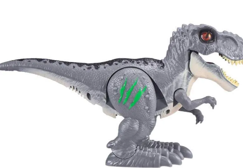 Dinosaurie T-Rex Grå Zuru Robo Alive Dino Interaktiv