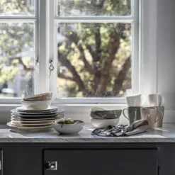 Dots aamiaiskulho 60 cl 4-pakkaus, Beige