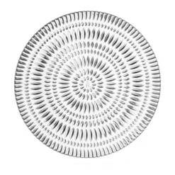 Ethno lautanen, 2-pakkaus, kristallilasi, Ø23 cm