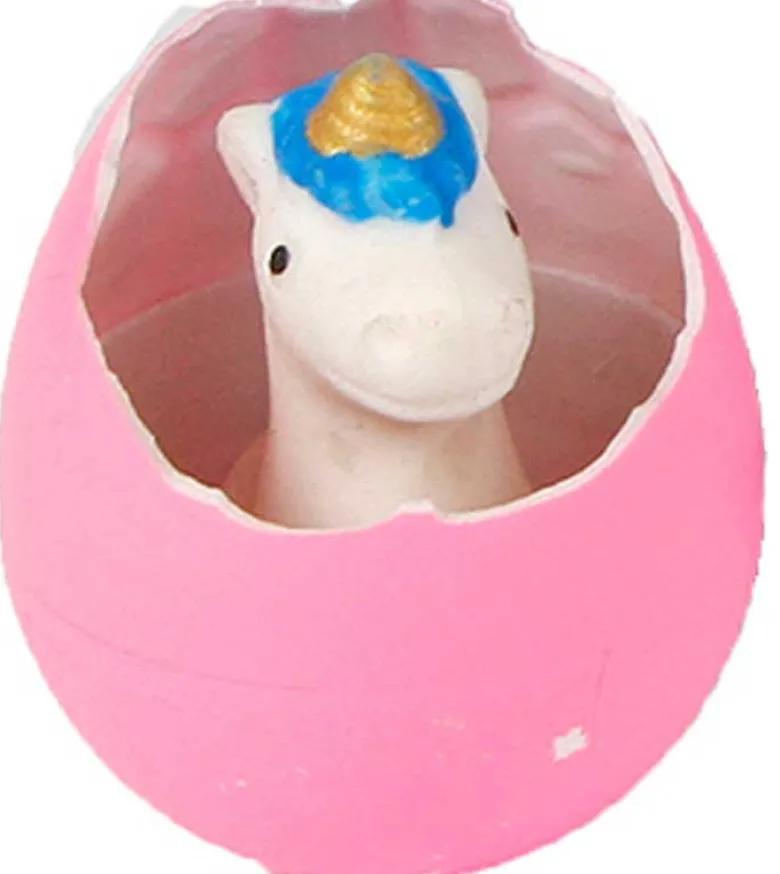 Ägg Unicorn växande enhörning 6 cm