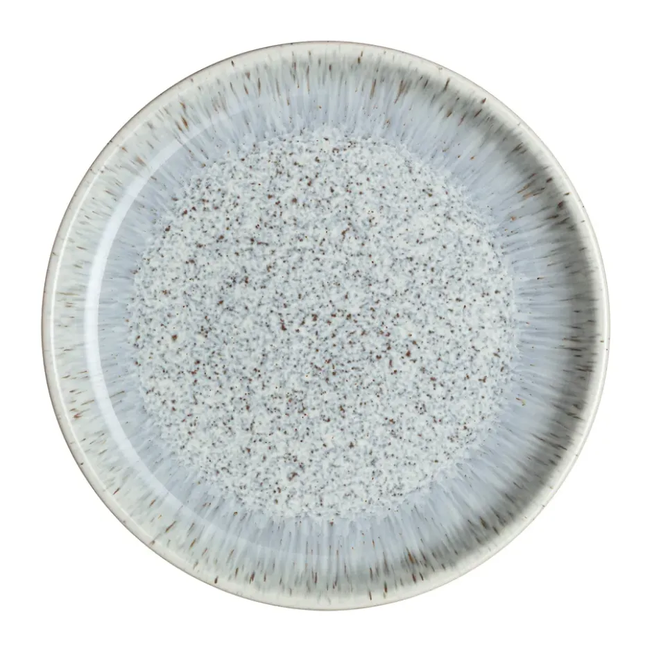 Halo Speckle coupe -lautanen, 21 cm, Harmaa-ruskea
