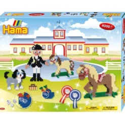 Hama Midi Pärlor Gift box Ridskola 4000 st