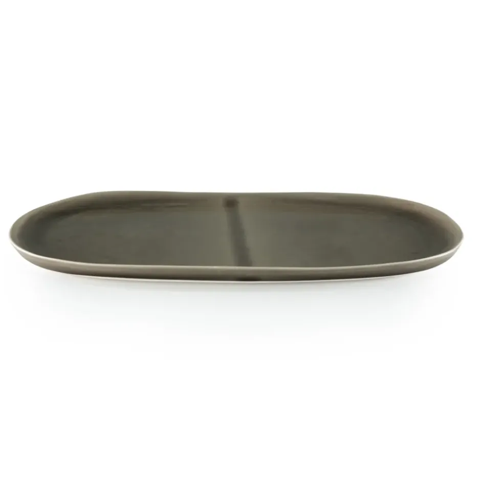 Heirol x Nosse Svelte -lautanen soikea 30 cm, Olive
