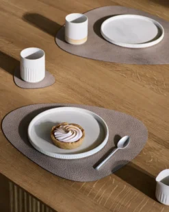 Hippo pöytätabletti curve M, Warm grey