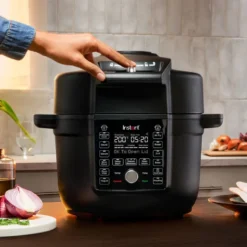 Instant Pot Duo Crisp Ultimate airfryer kansi 6,2 L, Musta