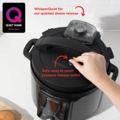 Instant Pot Duo Plus monitoimikeitin, Musta