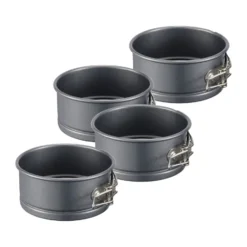 Karabo mini springform hiiliteräs 4-pack., Ø10 cm