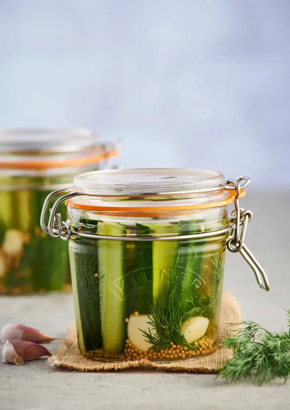 Kilner pyöreä purkki salpalla, Kirkas, 350 ml