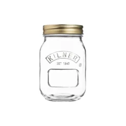 Kilner pyöreä säilöntäpurkki, Kirkas kulta, 0,5 l