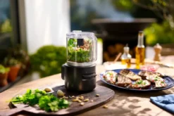 KitchenAid Go langaton silppuri akulla, Black matte