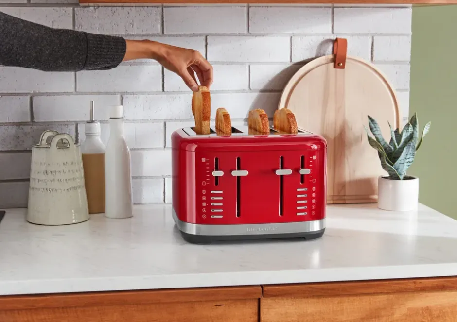KitchenAid leivänpaahdin 4 viipaletta, Empire red