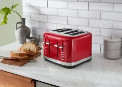KitchenAid leivänpaahdin 4 viipaletta, Empire red