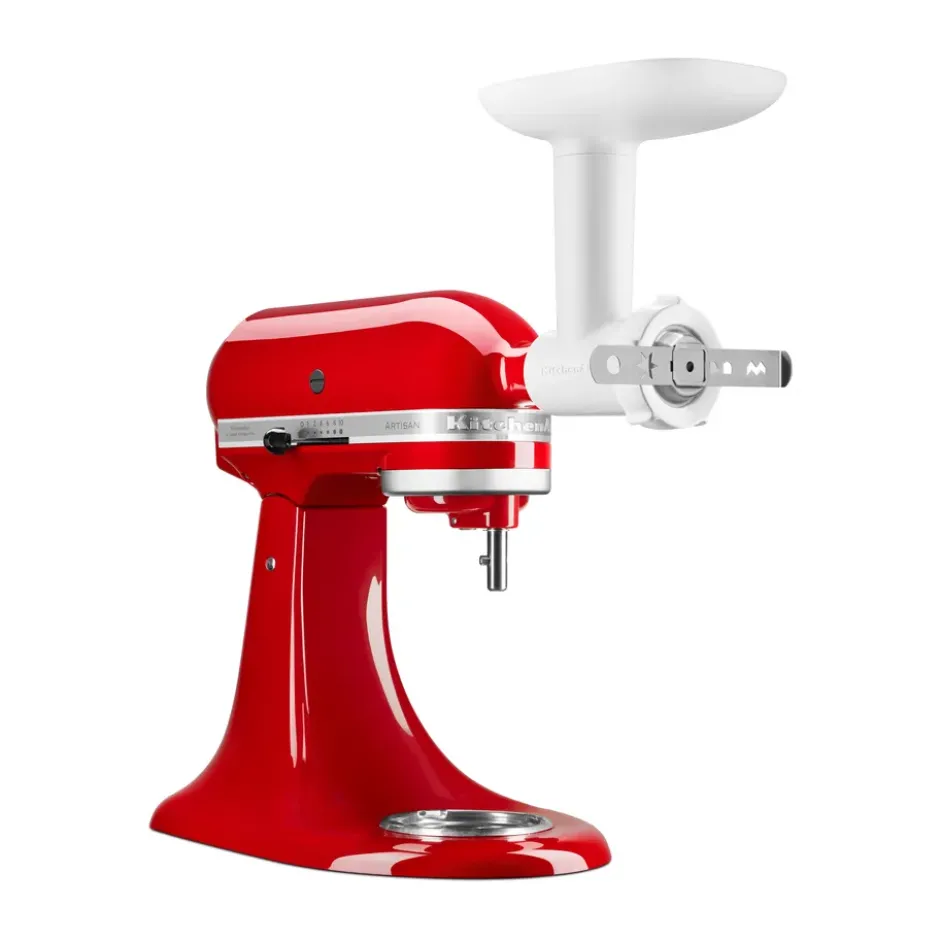 KitchenAid lihamylly ja keksipursotin yleiskoneeseen, White