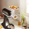 KitchenAid lihamylly yleiskoneeseen, Stainless steel
