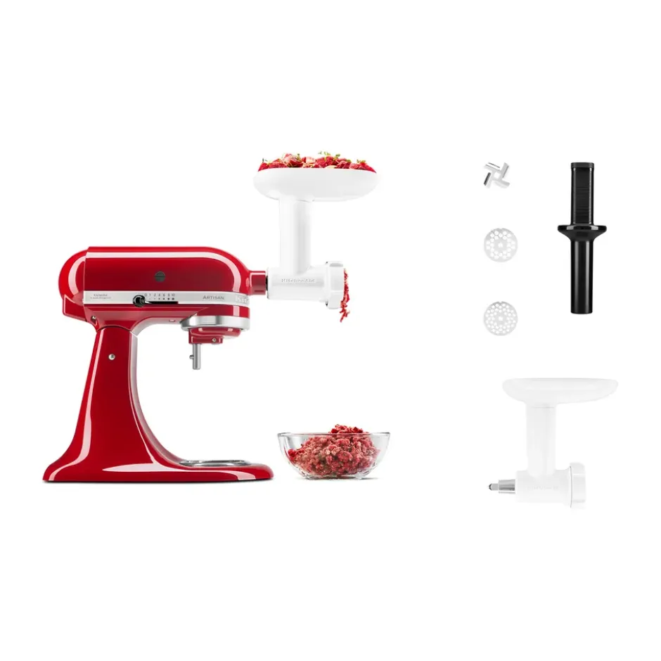 KitchenAid lihamylly yleiskoneeseen, Stainless steel