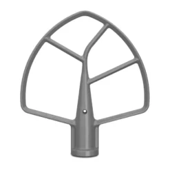 KitchenAid litteä sekoitin suurille keittiökoneille, Silver