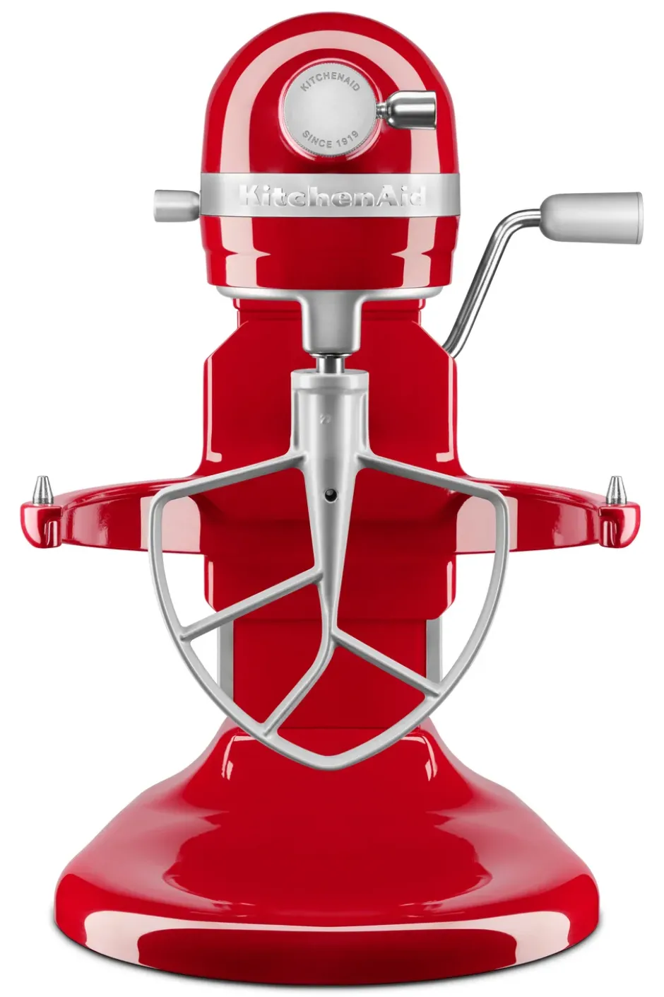 KitchenAid litteä sekoitin suurille keittiökoneille, Silver