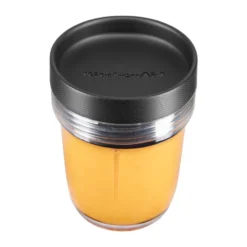 K400+K150 säiliö kansi+veitsi 200 ml 2 kpl, Transparent