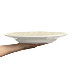 Lace-lautanen 32 cm, Sand