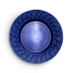 Lace-lautanen 32 cm, Sininen