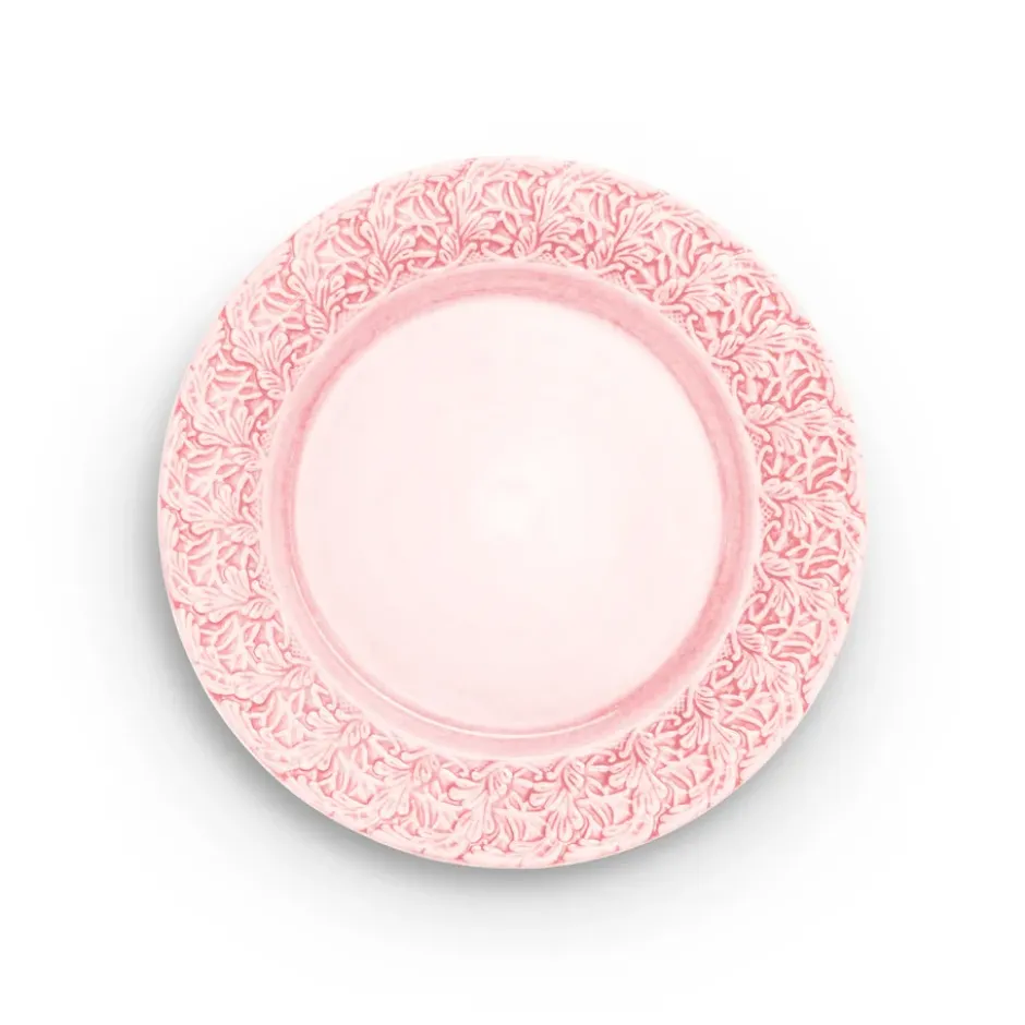 Lace-lautanen 25 cm, Vaaleanroosa