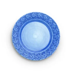 Lace-lautanen 25 cm, Vaaleansininen