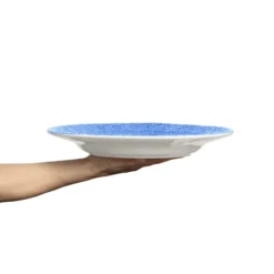 Lace-lautanen 32 cm, Vaaleansininen