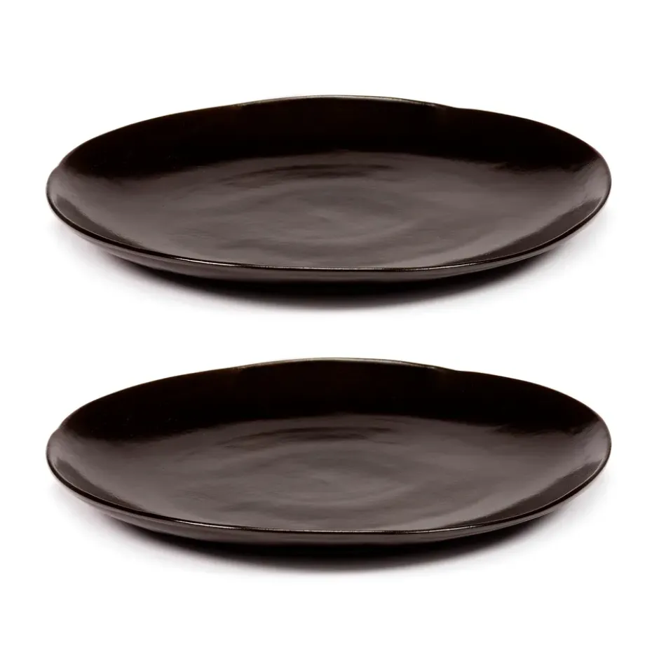 La Mère lautanen XL Ø27 cm 2 kpl, Dark brown