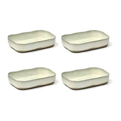 La Nouvelle Table extra syvä lautanen No5 L 4 kpl, White