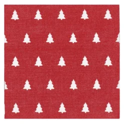 Linen trees -lautasliina 33 x 33 cm 20-pakkaus, Red