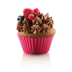 Lékué muffinsivuokasetti silikoni 6 osaa., Yhdistelmä