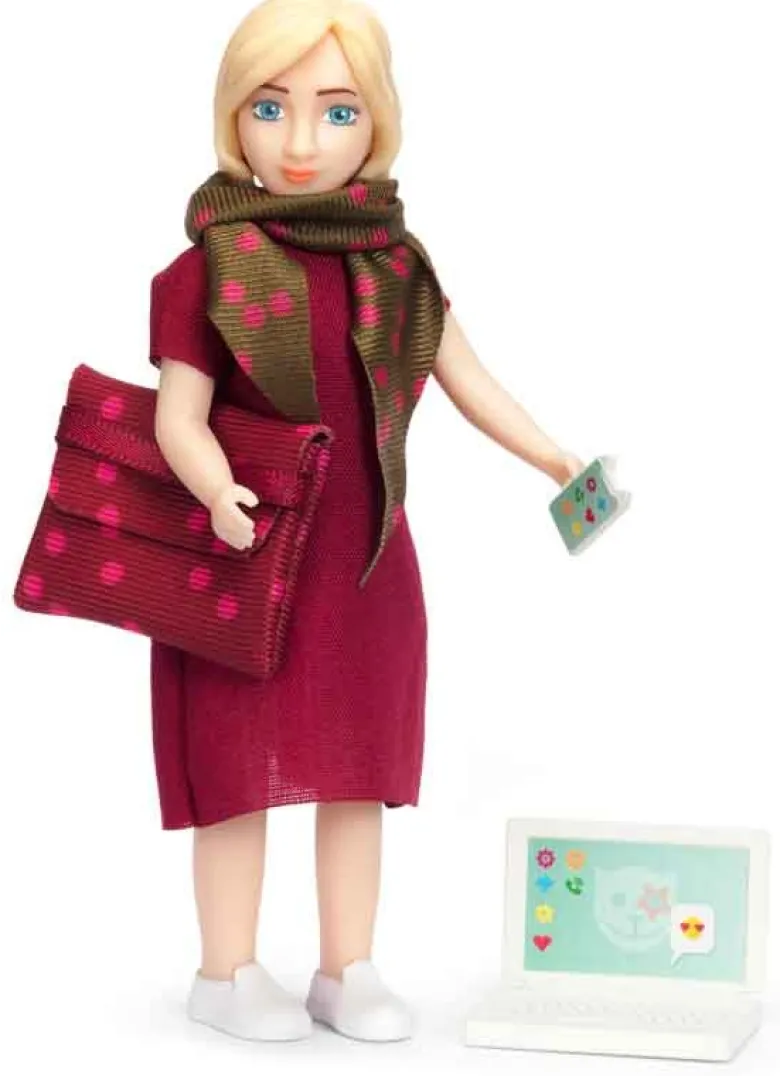 Lundby Docka med dator