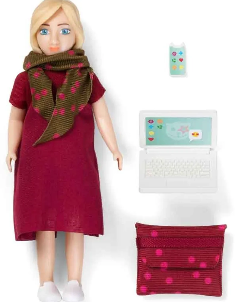 Lundby Docka med dator