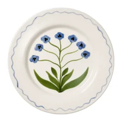 Madelen Möllard Pansy lautanen, Sininen, 28 cm