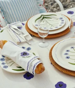 Madelen Möllard Pansy salaattiastia, Blue, 22 cm