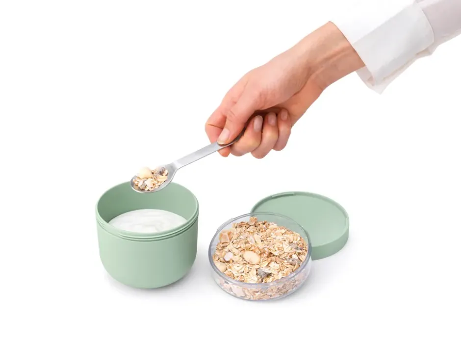Make & Take -aamiaiskulho 0,5 l, Jade Green