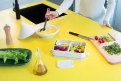 Make & Take bento -lounasrasia suuri 2 l, Vaaleanharmaa